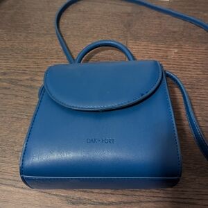 Oak + Fort Blue cross body purse